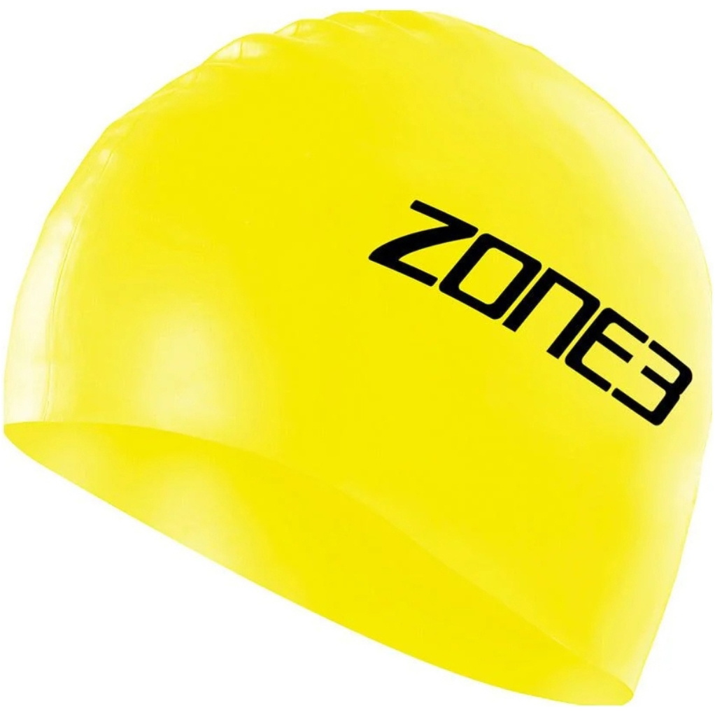 2026 ZONE3 Bonnet De Bain En Silicone SA24SCAP - Yellow